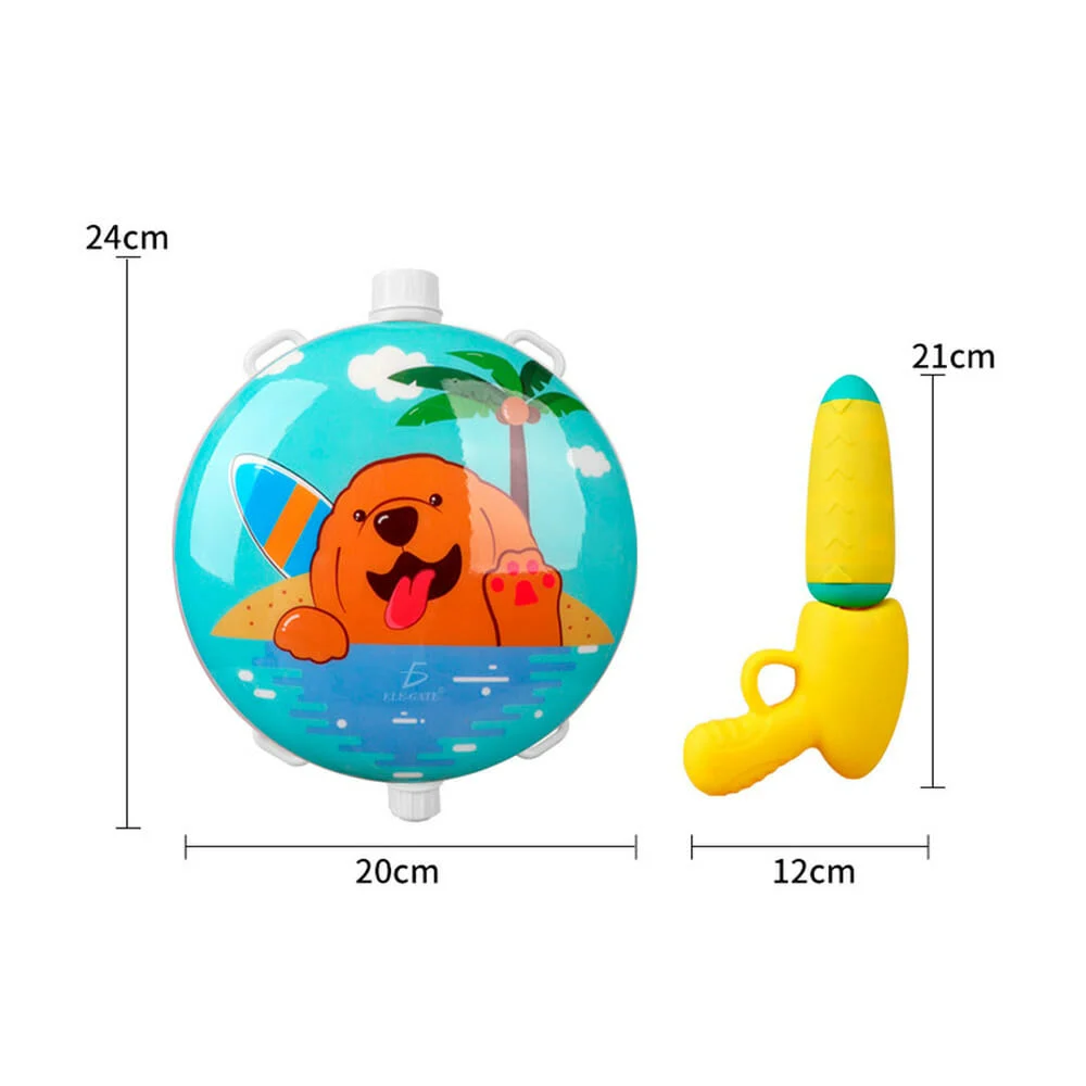 Mochila tanque redondo de plástico ele-gate con capacidad para 600ml,…