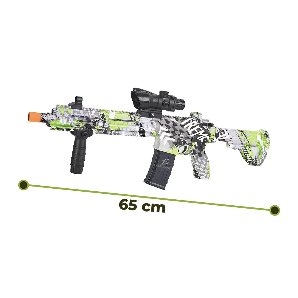 Pistola m416 fusil de asalto eléctrica lanza bolitas de hidrogel con …