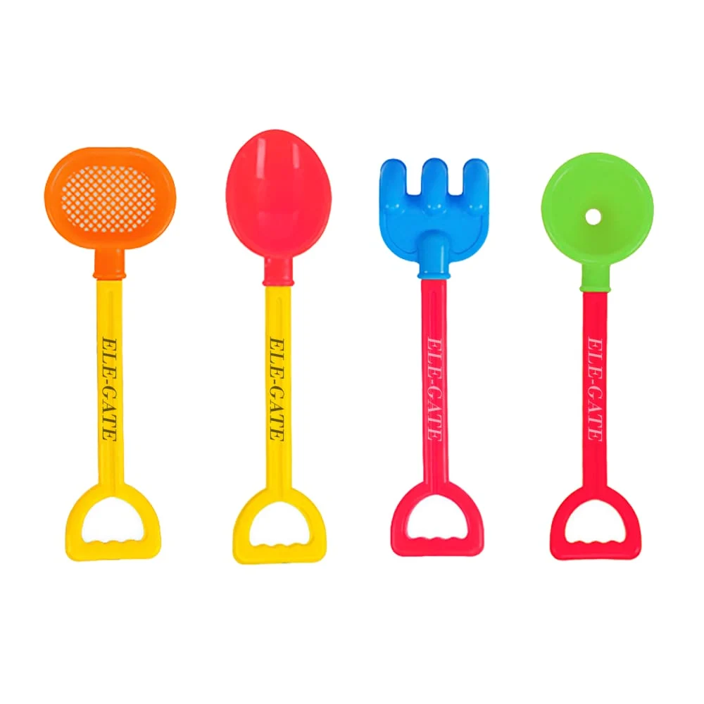 Set infantil de 4 palas para playa, variedad de colores / jug.t816