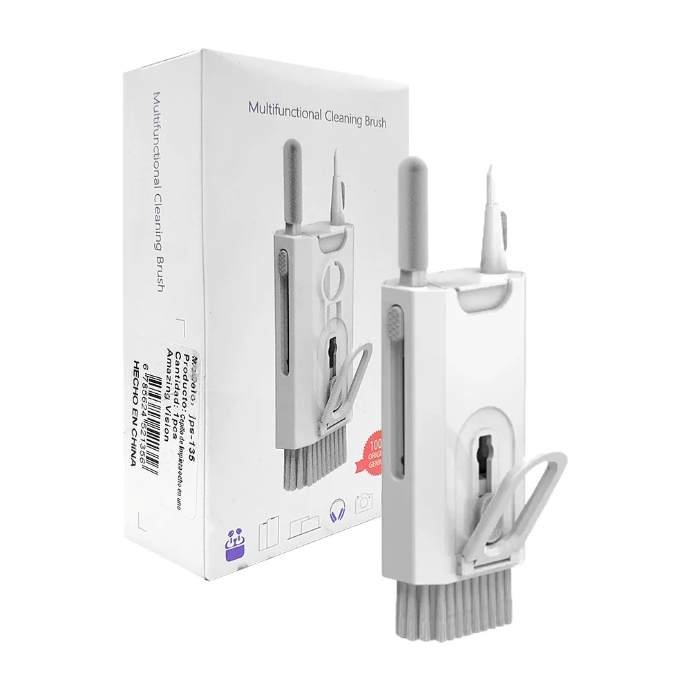 Cepillo limpiador 8 en 1 multifuncional para earpods, variedad de col…
