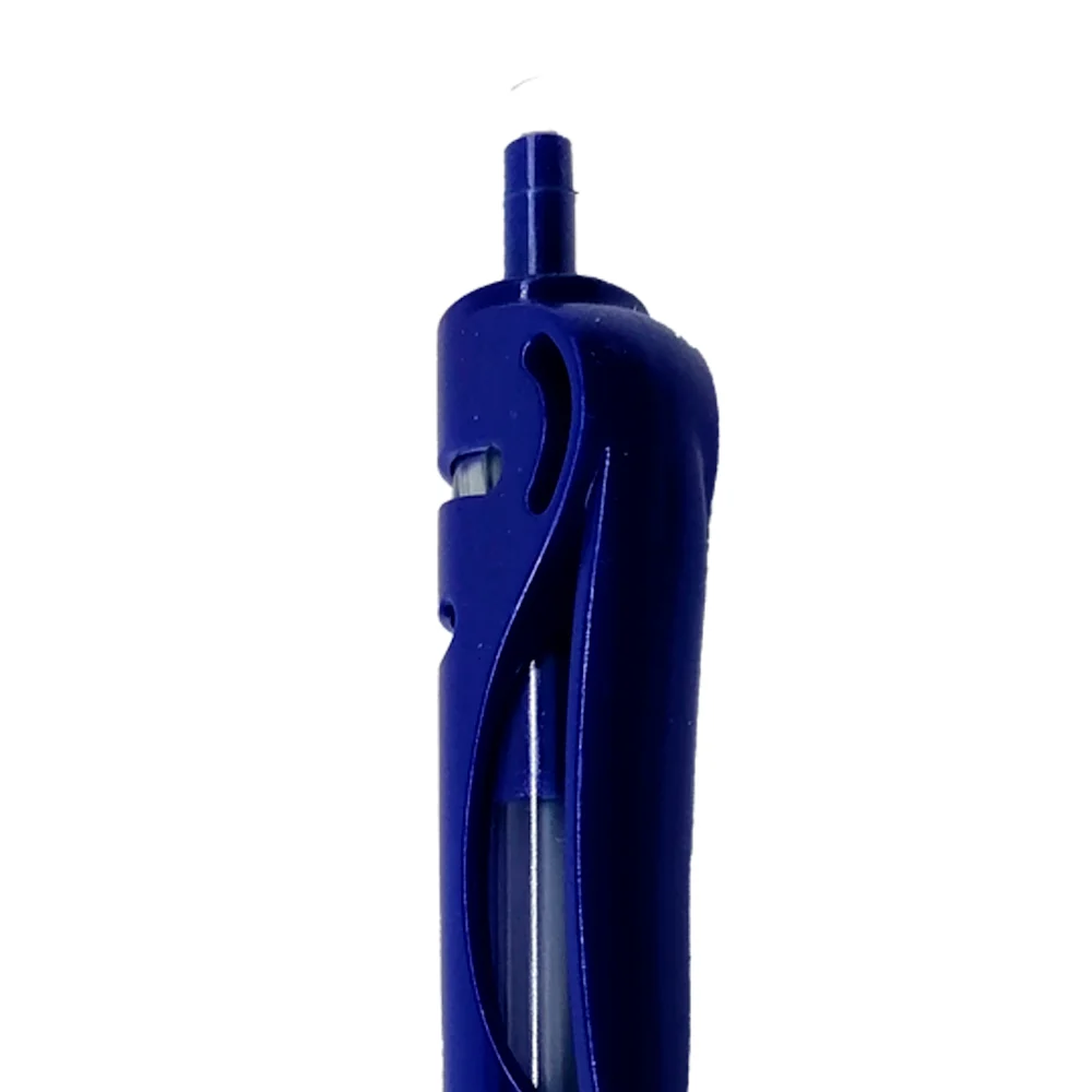 1pza Bolígrafo pluma retráctil de gel color azul con punta 0.5mm / 20…
