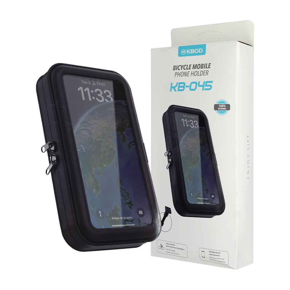 Funda universal de celular estilo mochila, con soporte para bicicleta…