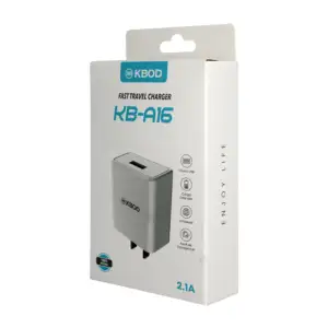 Cubo cargador de carga rápida con puerto usb / kbod / kb-a16