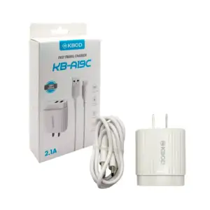 Combo cargador kbod con cubo cargador de doble entrada usb y cable de…