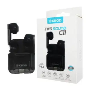 1pza Audífonos inalámbricos tipo earphones con estuche de carga de di…