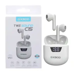 Audífonos inalámbricos bluetooth con estuche de carga con pantalla de…