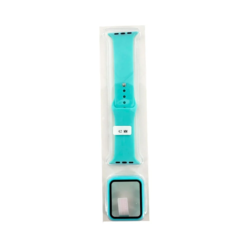 Protector de plástico para smart watch 42mm + correas intercambiables…