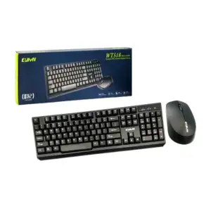 Kit de teclado y mouse inalámbrico con diseño ergonomico compatible c…
