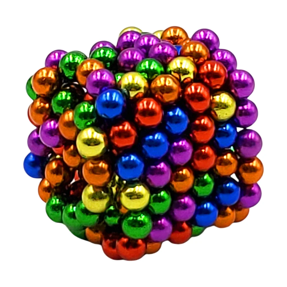 Mini estuche con 216 imanes de mini bolitas, variedad de colores / kl…