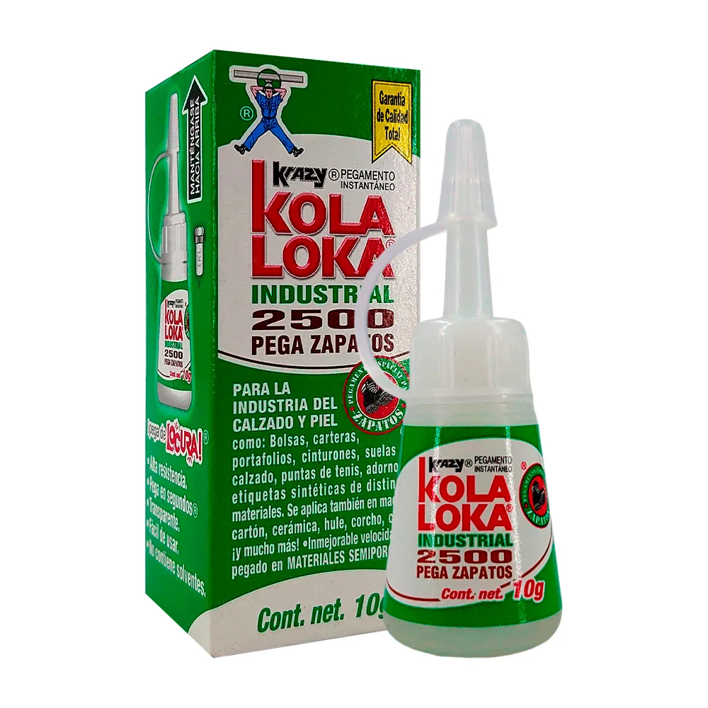 Pegamento líquido instantáneo industrial 2500 para pegar zapatos, 10g…