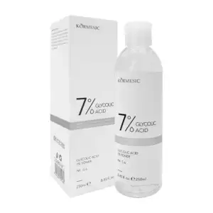 Tónico facial limpiador kormesic con extracto de ácido glicólico al 7…