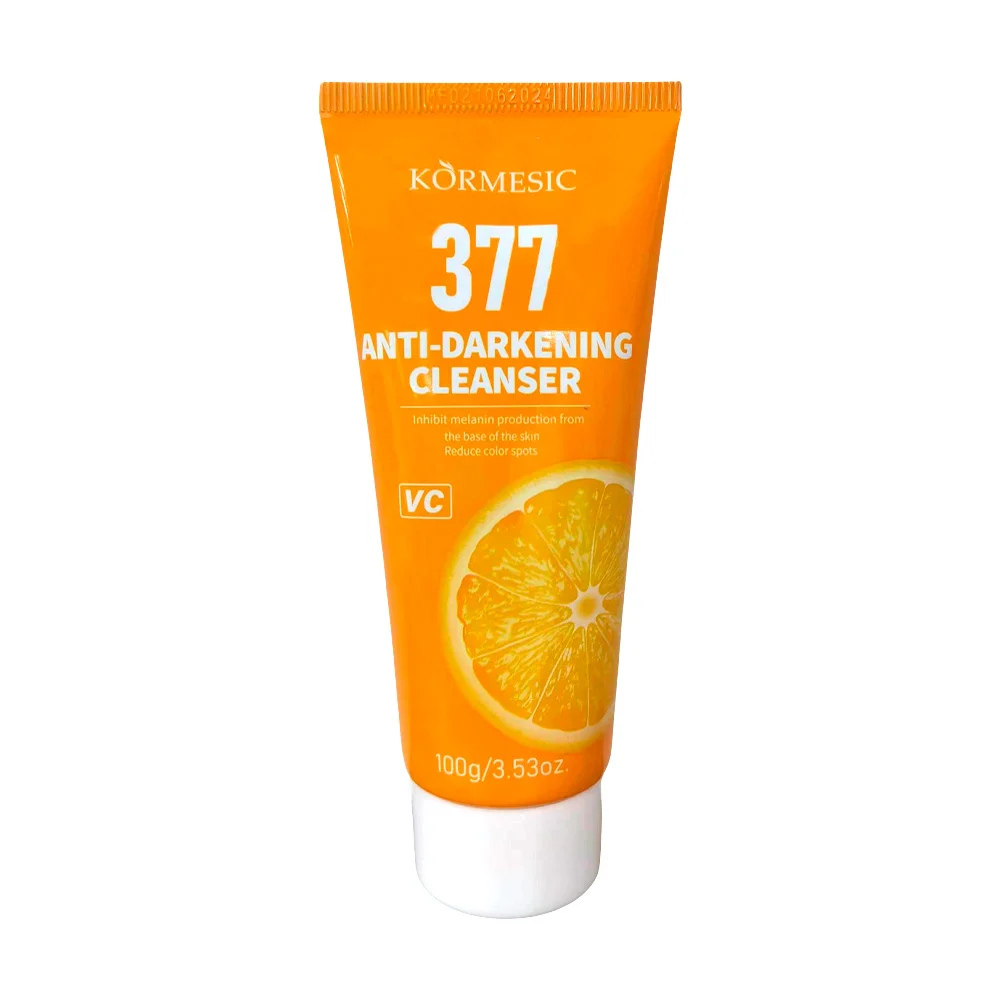 Limpiador facial kormesic con vitamina c y esencia de naranja, 100g /…