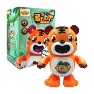 Juguete bailarín con diseño en forma de tigre con luz y sonido / its …