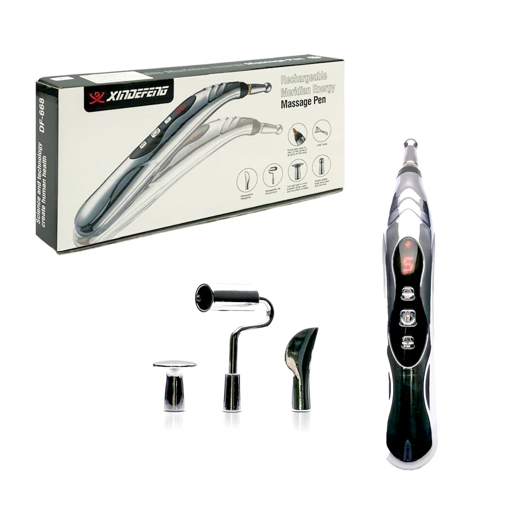 Pluma masajeadora electro acupuntura para fisioterapia, con 9 niveles…