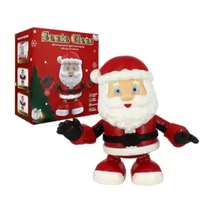Juguete, santa claus dinámico bailarín con luces y música / kx213095