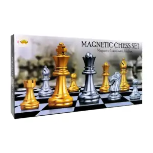 Juego de mesa con tablero plegable + fichas de ajedrez magnéticas / m…