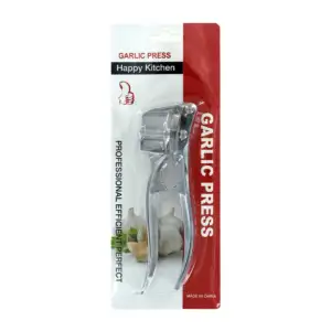 Exprimidor triturador metálico para ajo de acero inoxidable 15cm / ro…