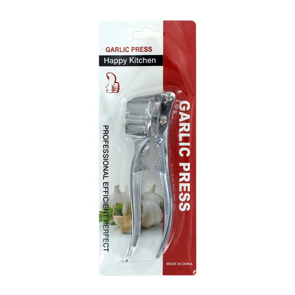 Exprimidor triturador metálico para ajo de acero inoxidable 15cm / ro…