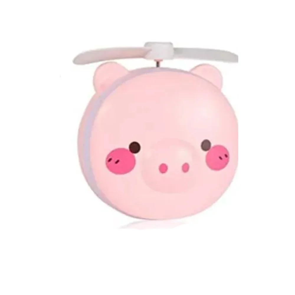 Mini espejo led con ventilador de bolsillo en forma de animal, varied…