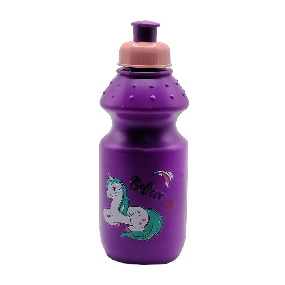 Juego de tupper infantil redondo con 2 niveles + botella y cubierto, …