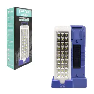 Lámpara de emergencia fx con 30 leds de alta potencia, 2 intensidades…