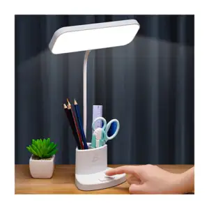 Lámpara de escritorio usb con brazo ajustable y puerto de carga / led…