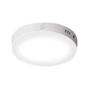Lámpara para techo redonda de 24w con luz led en tono frío / led.77.2…