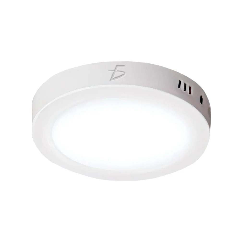 Lámpara para techo redonda de 24w con luz led en tono frío / led.77.2…