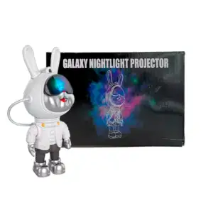 Proyector led láser de galaxia en forma de conejo astronauta con vari…