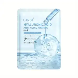 Mascarilla facial ginbi con ácido hialurónico antiarrugas, 30ml / lfs…