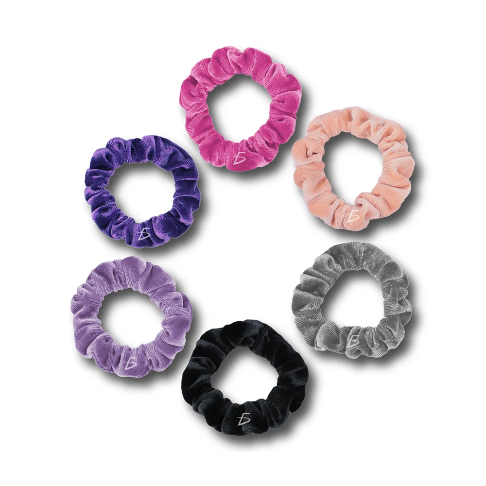 1pza Liga dona scrunchie de terciopelo para el cabello, variedad de c…