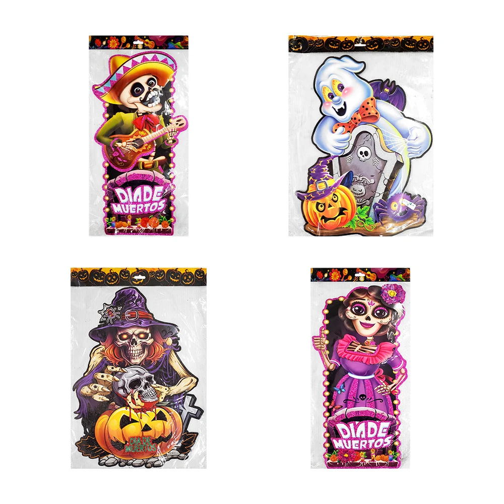 Adorno móvil, de decoración de halloween o día de muertos, con diseño…