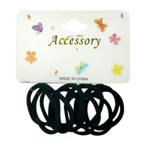 Paquete de 10 mini donas elásticas para el cabello / accessory ln10