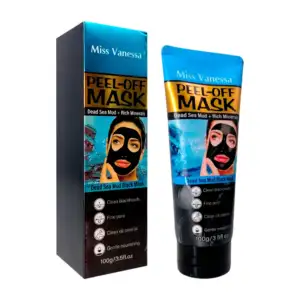 Mascarilla facial con extracto de carbón activado, aloe vera, 24k gol…