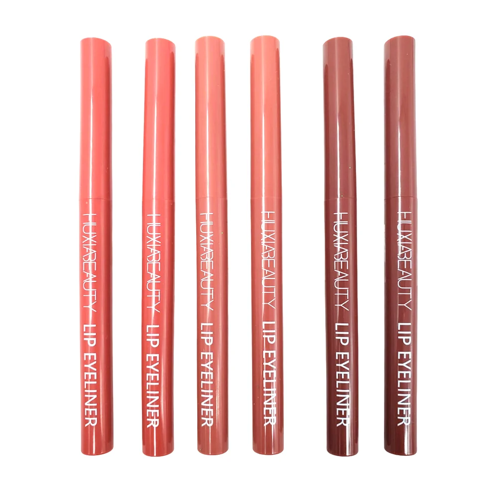 1pza Lápiz delineador retráctil para labios, variedad de tonos / huxi…