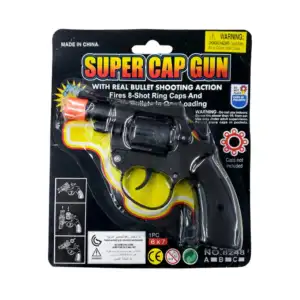 Juguete / pistola lanza balines super cap gun / wj-858a