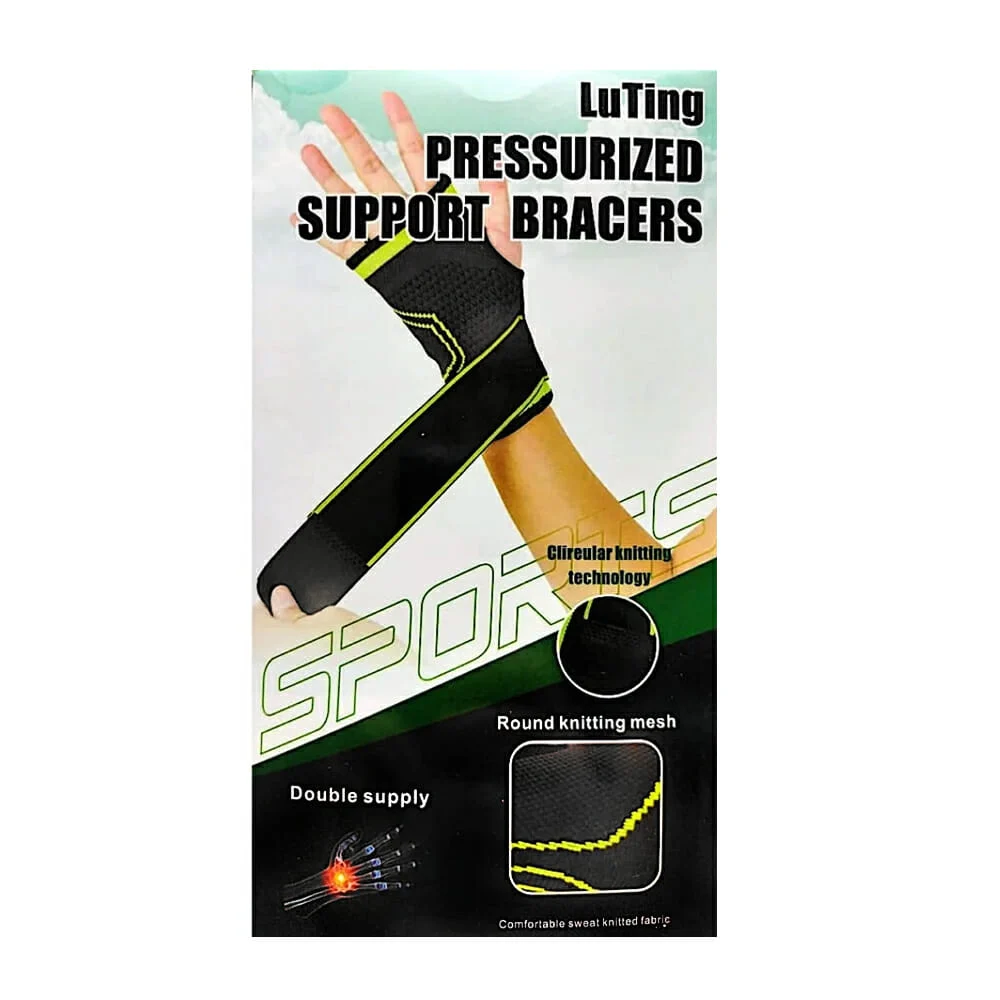 Muñequera luting ajustable de compresión, variedad de colores / press…