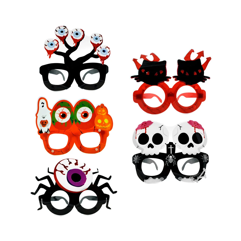 1pza Lentes de plástico con diseño para fiesta de halloween, variedad…