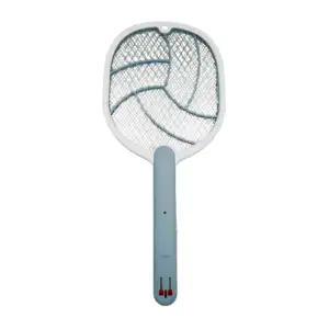 Raqueta eléctrica bicolor antimosquitos, con tomacorriente cargador, …