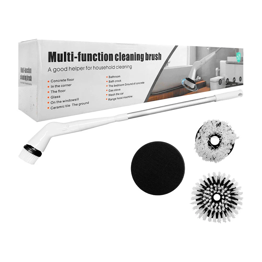 Cepillo limpiador recargable con 4 cabezales intercambiables / lu1288…