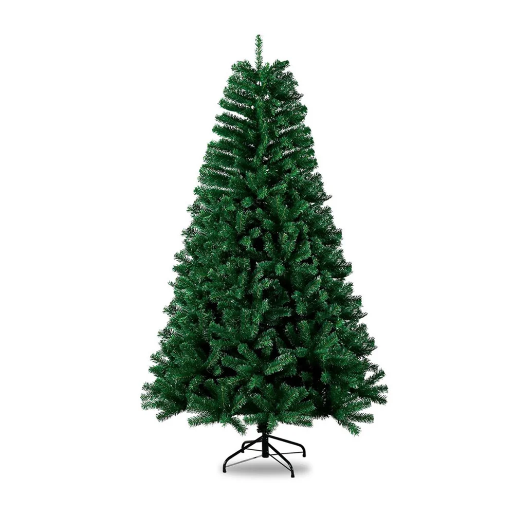 Pino árbol de navidad artificial en color verde + base 3 patas de met…