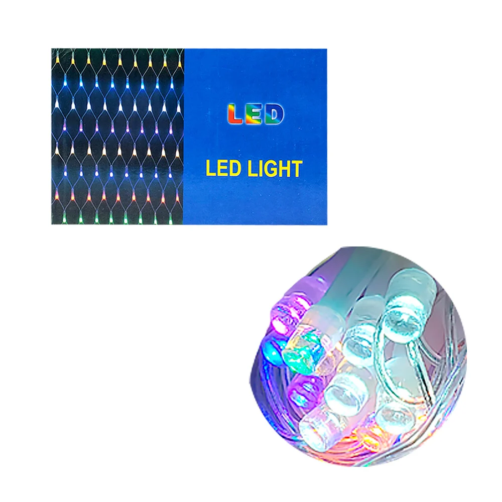 Serie de luces red en tono cálido o multicolor, 15w, 2x3m / led light…