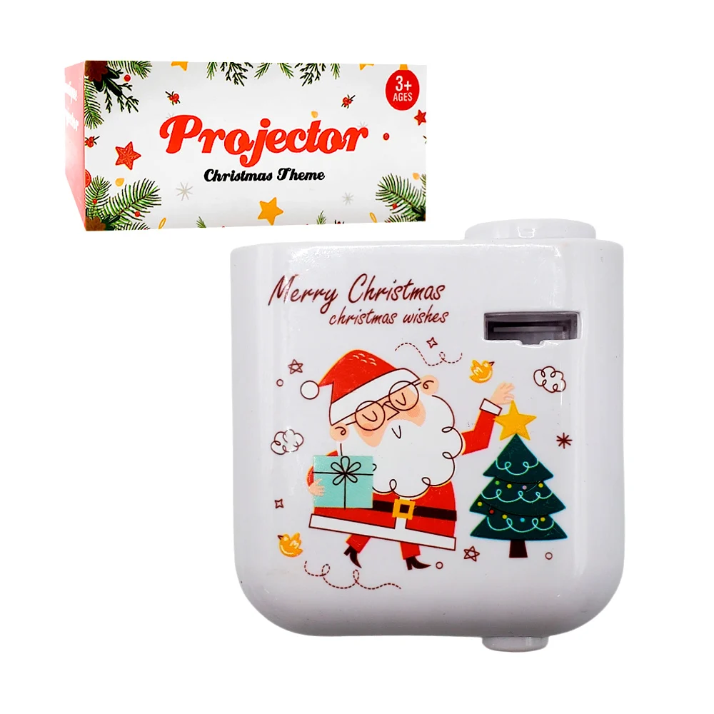 Proyector de juguete con imágenes navideñas, 6.5cm / projector / lu33…