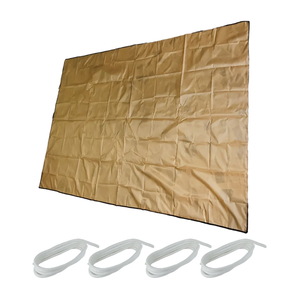 Malla sombra toldo parasol impermeable para exteriores, 2.3x2.3m / 12…