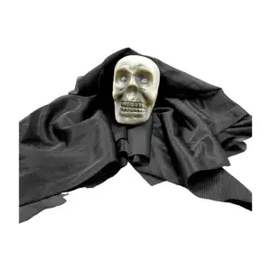 Lámpara led decorativa en forma de calavera craneo con velo negro / l…