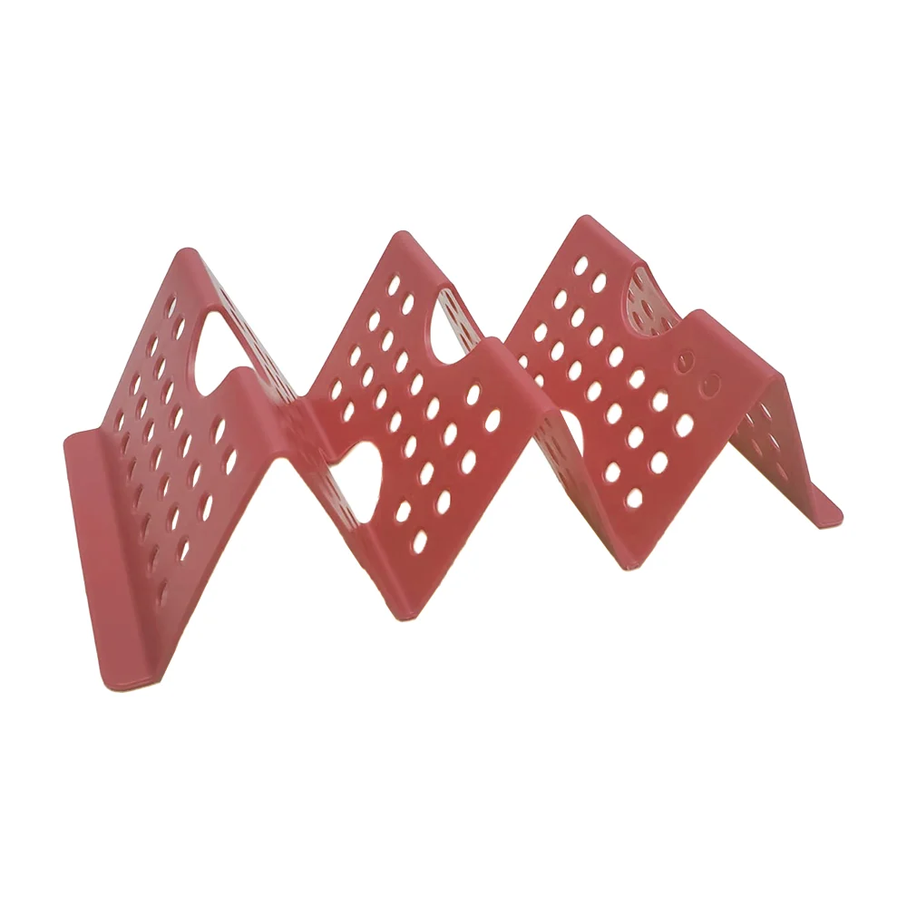 Paquete con 7 soportes para taco de plástico, variedad de colores / l…