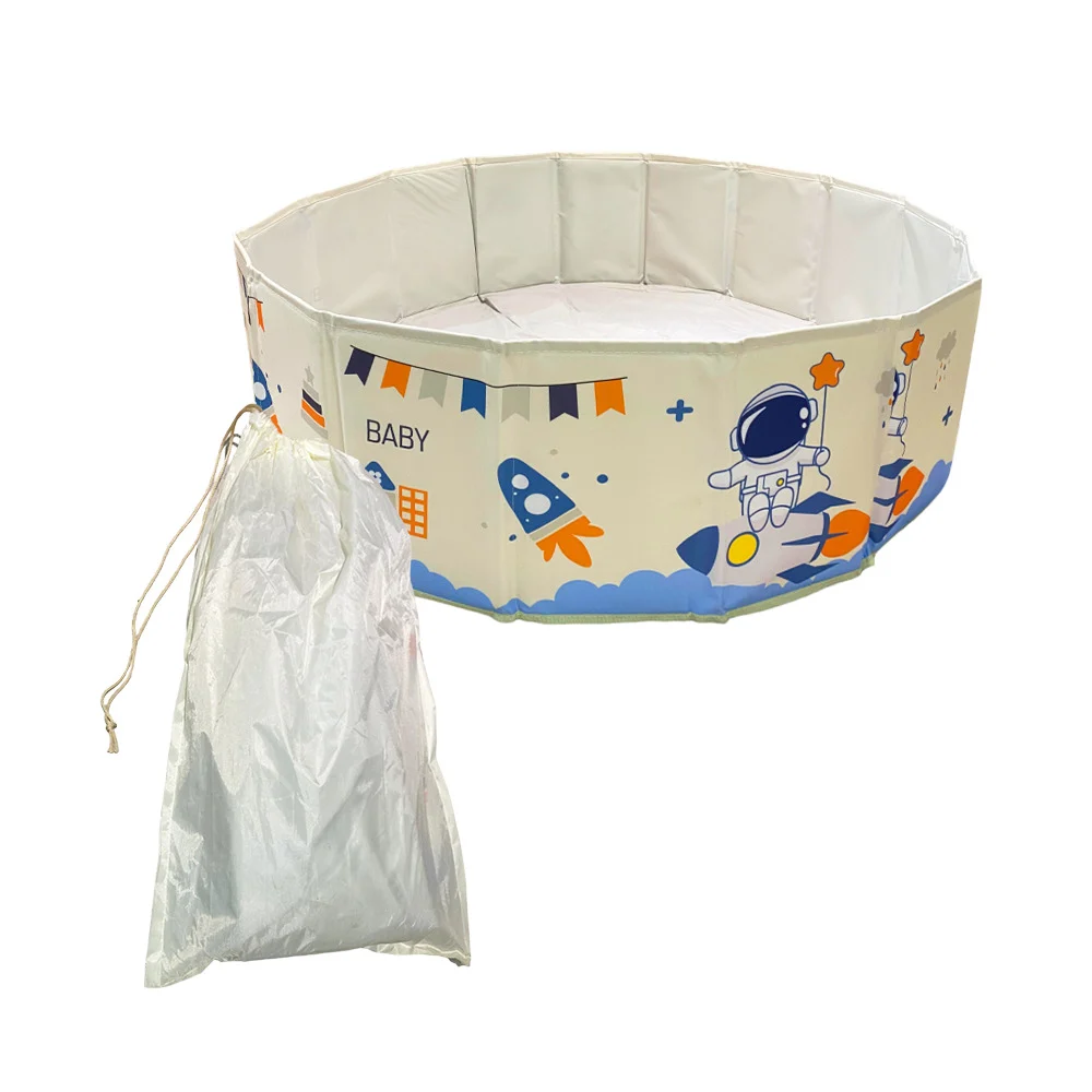 Corral grande plegable para bebé con 12 lados y diseño estampado, var…