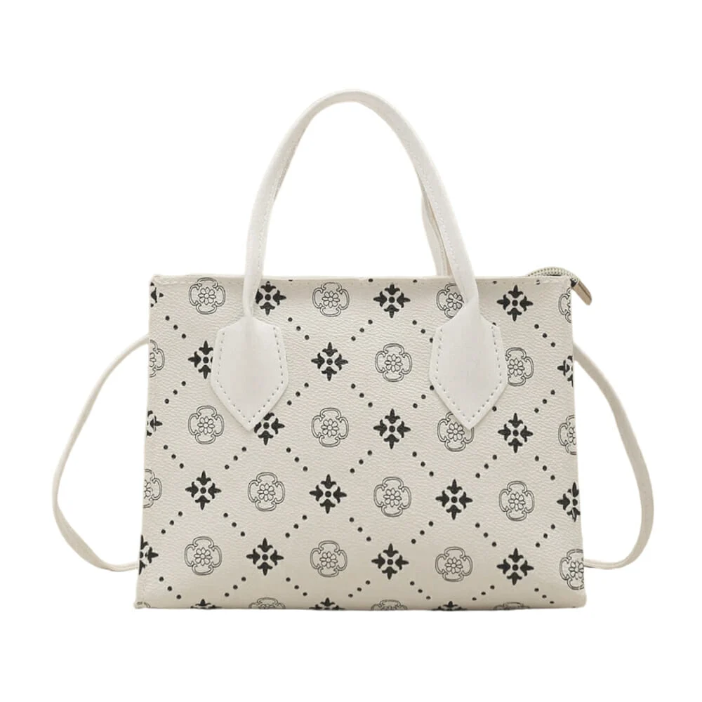 Bolsa pequeña multifuncional de cierre lisa o con estampado tipo mono…
