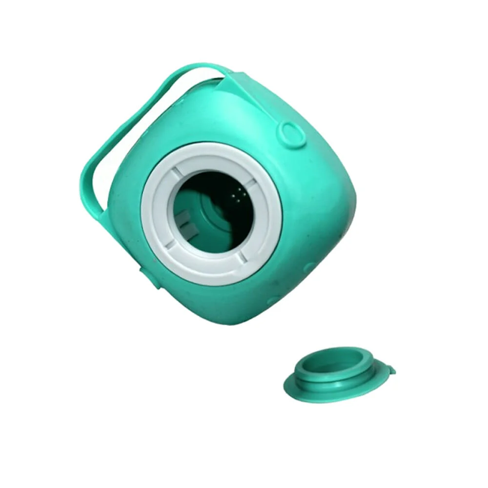 Cepillo masajeador multifuncional de silicón con capacidad de 80ml, v…