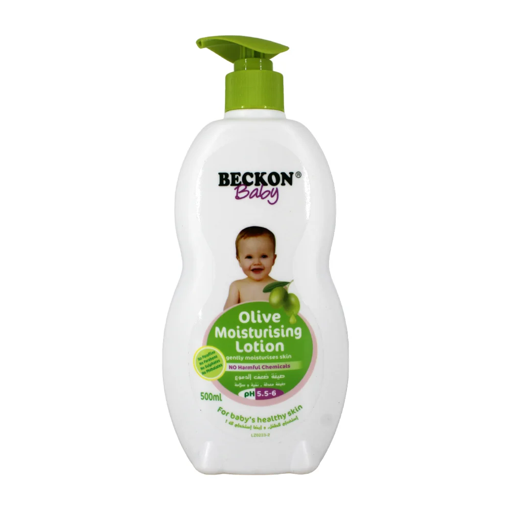 Loción hidratante para bebé con oliva para una piel suave, 500ml / 15…
